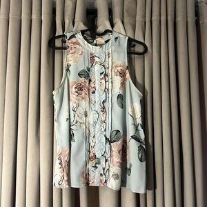 Dynamite Ruffled Sleeveless Top